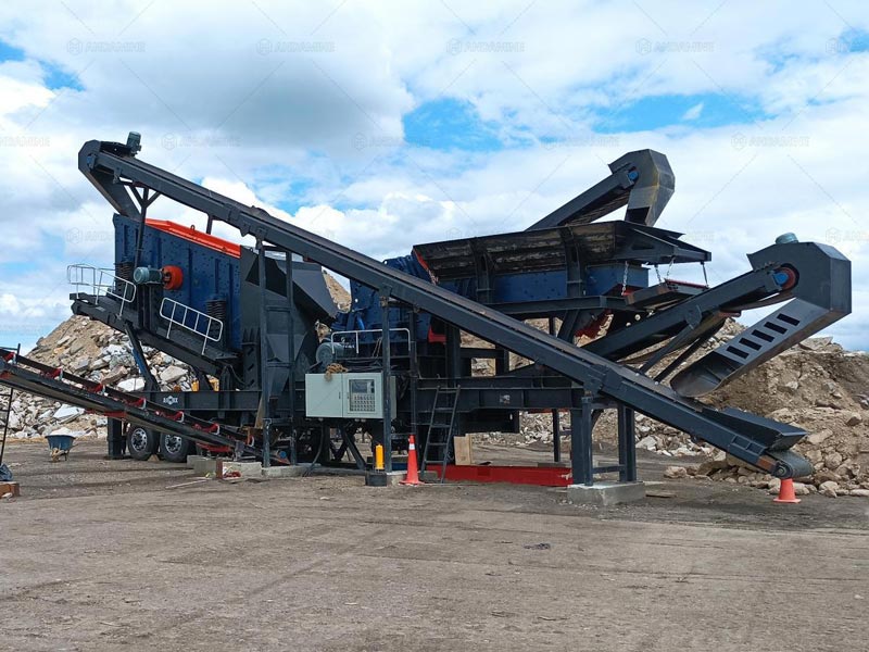 Trituradora de Grava Móvil 3 en 1 de 50-260 TPH